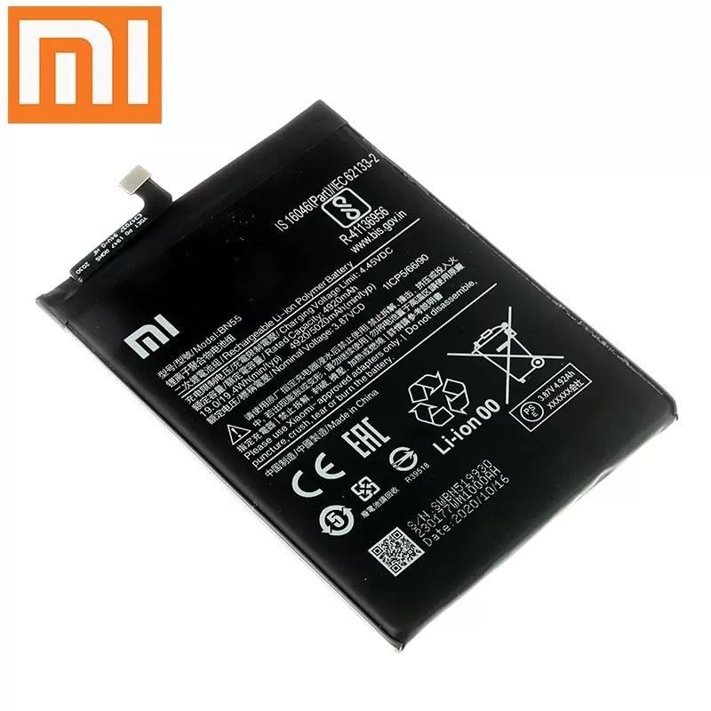 BN55 BATERAI XIAOMI REDMI NOTE 9S - ORI