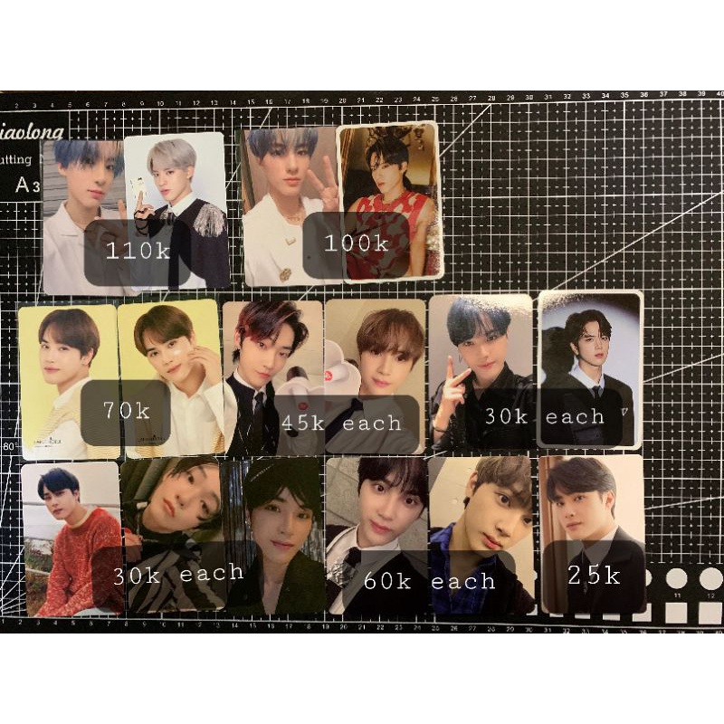 pc the boyz eric kevin younghoon haknyeon hwall photocard