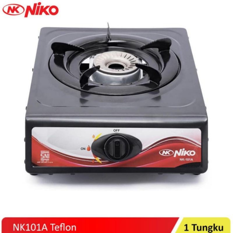 KOMPOR 1 TUNGKU NIKO (TEFLON) 101A