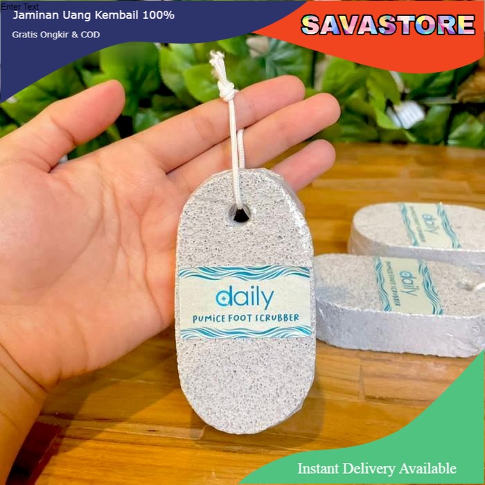 PENGGOSOK KAKI BATU APUNG - DAILY PUMICE FOOT SCRUBBER