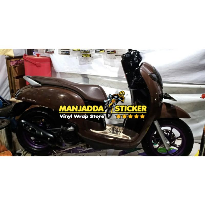 STICKER SKOTLET COKLAT / STICKER BROWN / SKOTLET COKLAT TUA