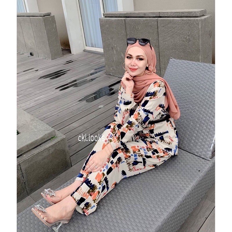 HOME DRESS DAILY ONE SET PAJAMAS NAGITA