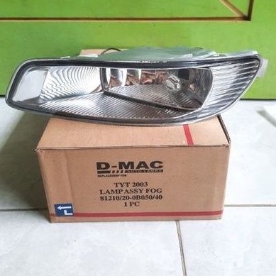 Lampu Foglamp bemper Kijang kapsul Efi 2003 Kiri + Bolam 1pc kabut/ senja/ BOHLAM1PC