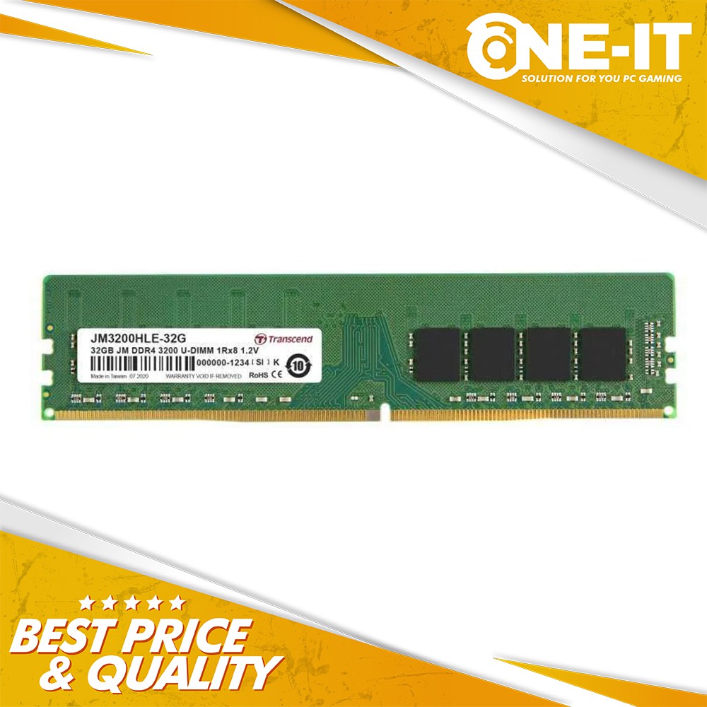 Ram Transcend JM3200HLE-32G 3200 Jetram 32GB DDR4