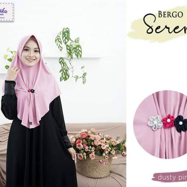 Bergo Serena||Azamka hijab