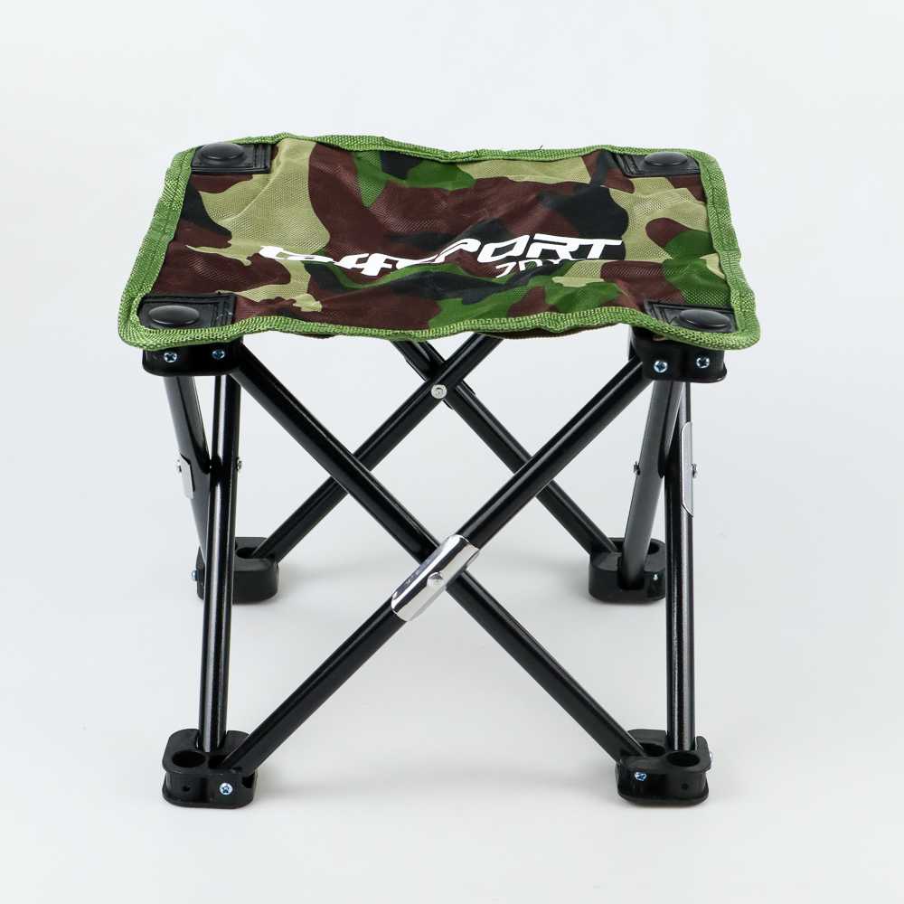 TaffSPORT Kursi Lipat Mancing Kotak Desain Army - ZDY01