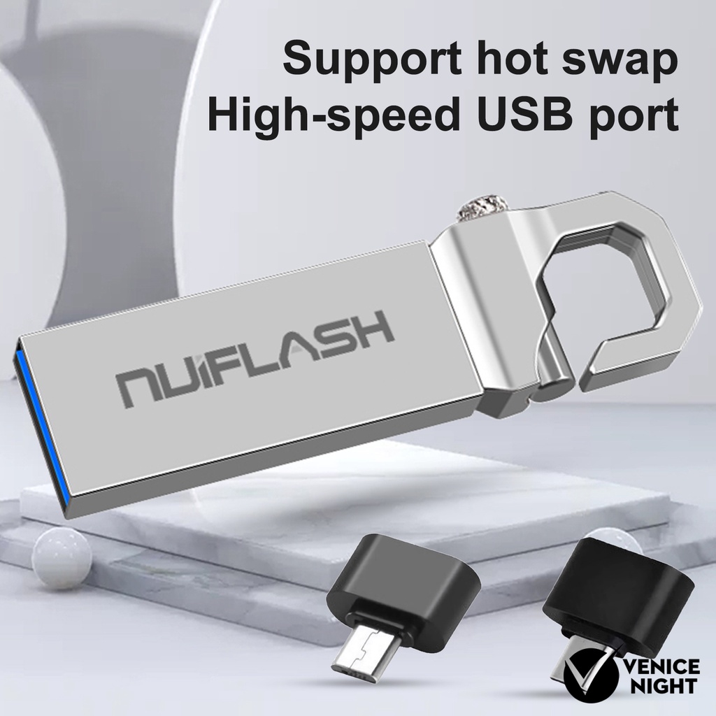 (SF) Flashdisk USB Bahan Logam Kapasitas 512GB / 1TB / 2TB