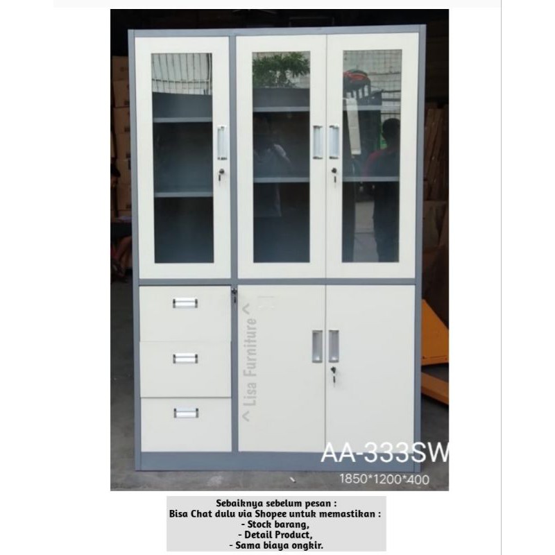 Lemari Kantor|Lemari Kantor Besi|Lemari Kantor Arsip|Lemari Kantor Kaca|Lemari Kantor 2 Pintu Kaca|L