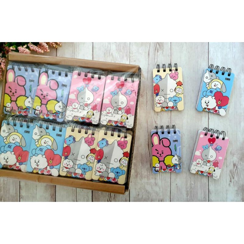 MEMO SPIRAL BTS BT21/DIARY SPIRAL-1