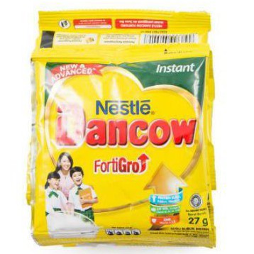 

susu bubuk Dancow fortigrow sachet 27 gram vanilla