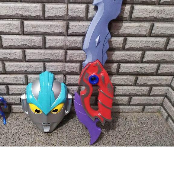 ➸ Mainan Set Topeng & Pedang ultramen - Paket Mainan pedang ultramen ➥