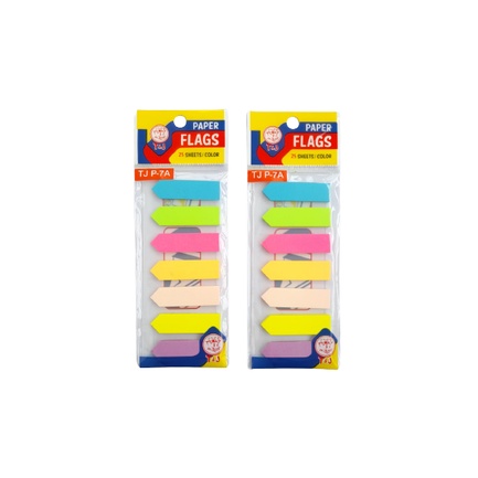 

PAPER FLAGS 7 WARNA BENTUK PANAH - TJP7A