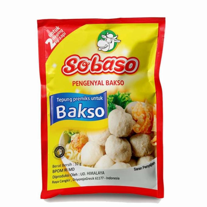 

BAYAR DITEMPAT Sobaso Tepung Pengenyal Bakso 32gr (1 Pack)