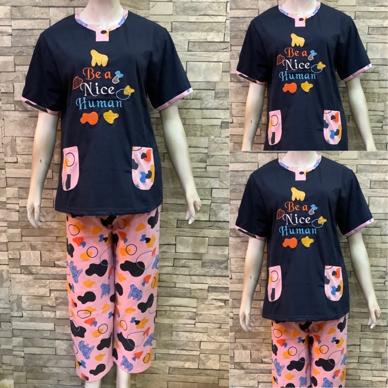 CP DAILILAN STANDAR | BAJU TIDUR | COD | PIYAMA-Bea Dongker