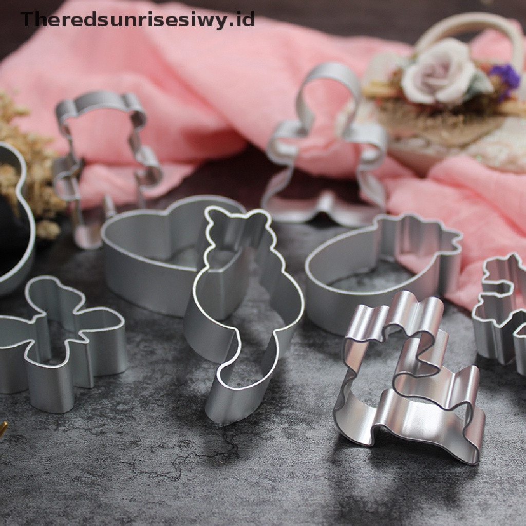 (Theredsunrisesiwy.Id) Cetakan Kue / Biskuit / Permen Bahan Stainless Steel