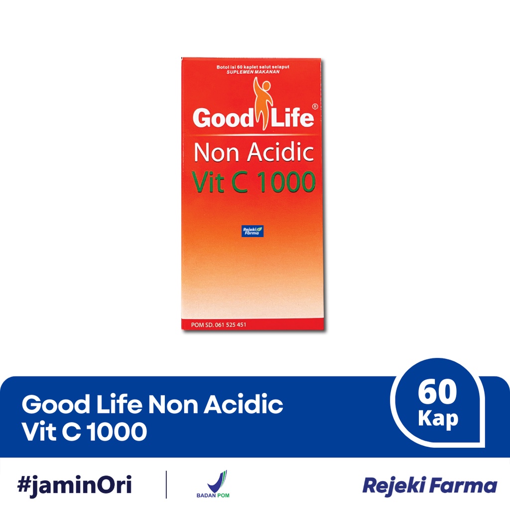 GOOD LIFE vit c 1000 isi 60 kaplet - GoodLife vitamin c