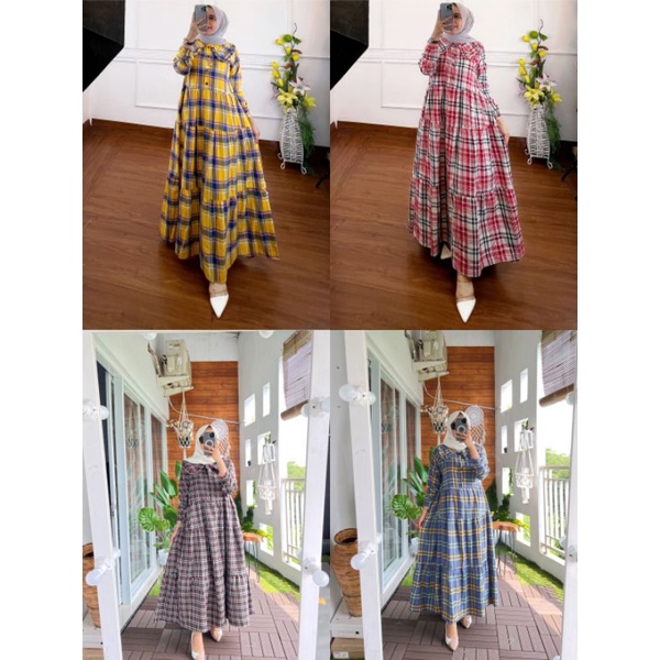 Gamis Flanel By Fadiyah Collection / Fandira Fashion