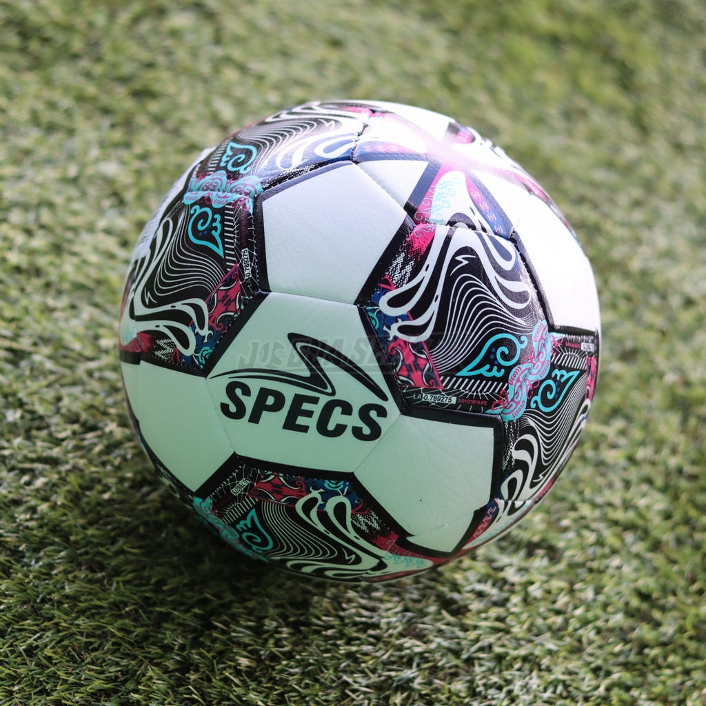 Bola Sepak Specs Illuzion 2 MADA FB Training Ball Size 5 - White/Cyan/Pink
