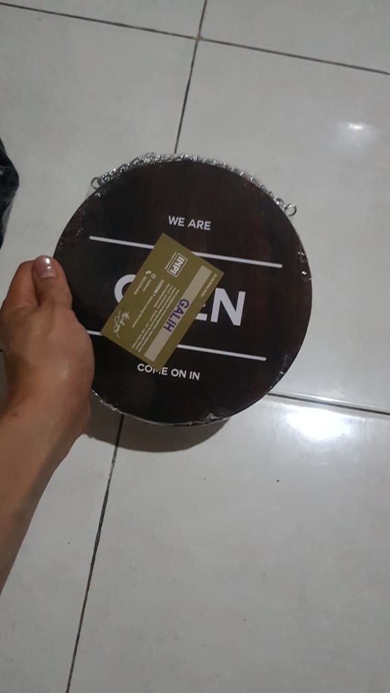 Sign Open Close - Open Closed Retail - Papan Tanda Buka Tutup Toko - Ssocp03