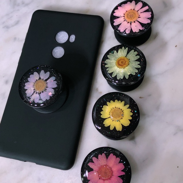 POPSOCKET Dried Flower Yellow / Pink/ Soft Pink / Purple / Cream