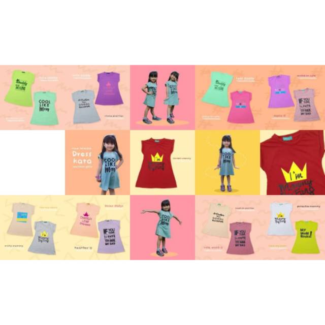 DRES KATA KIDS DAN JUNIOR