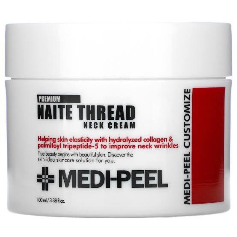 Jual Medi Peel Premium Naite Thread Neck Cream Ml Shopee Indonesia