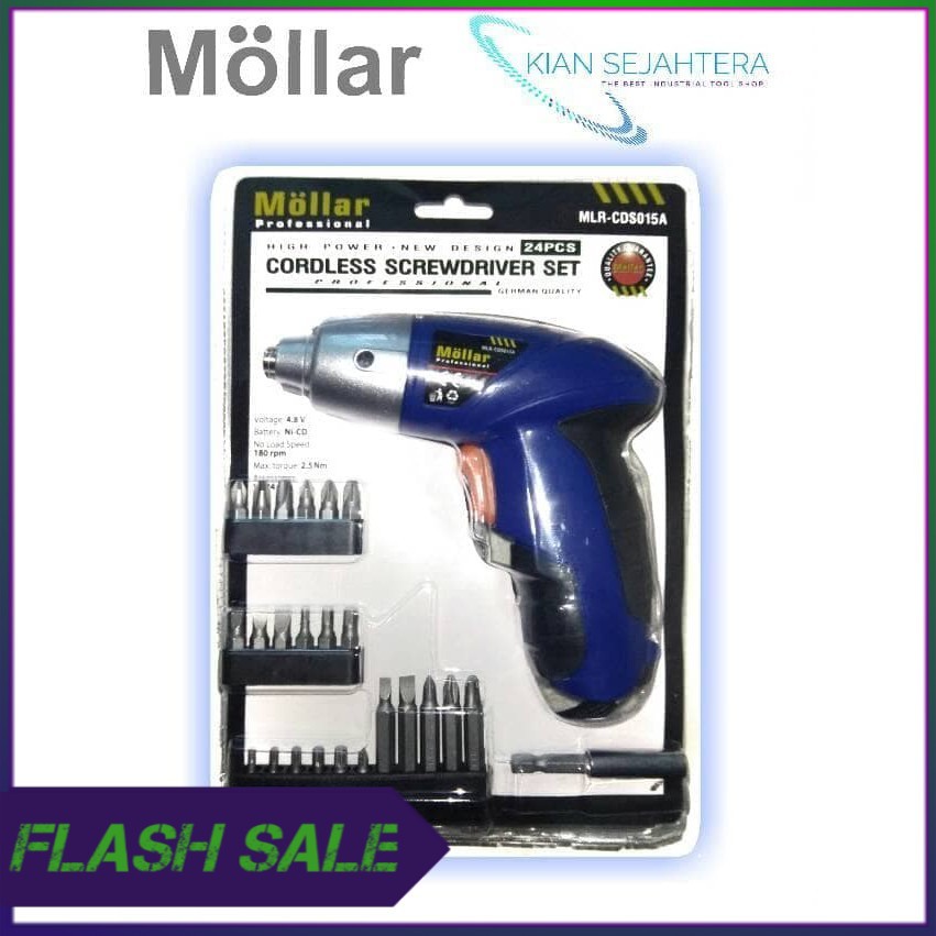 v cordless screwdriver mollar  mesin bor obeng  cordless drill