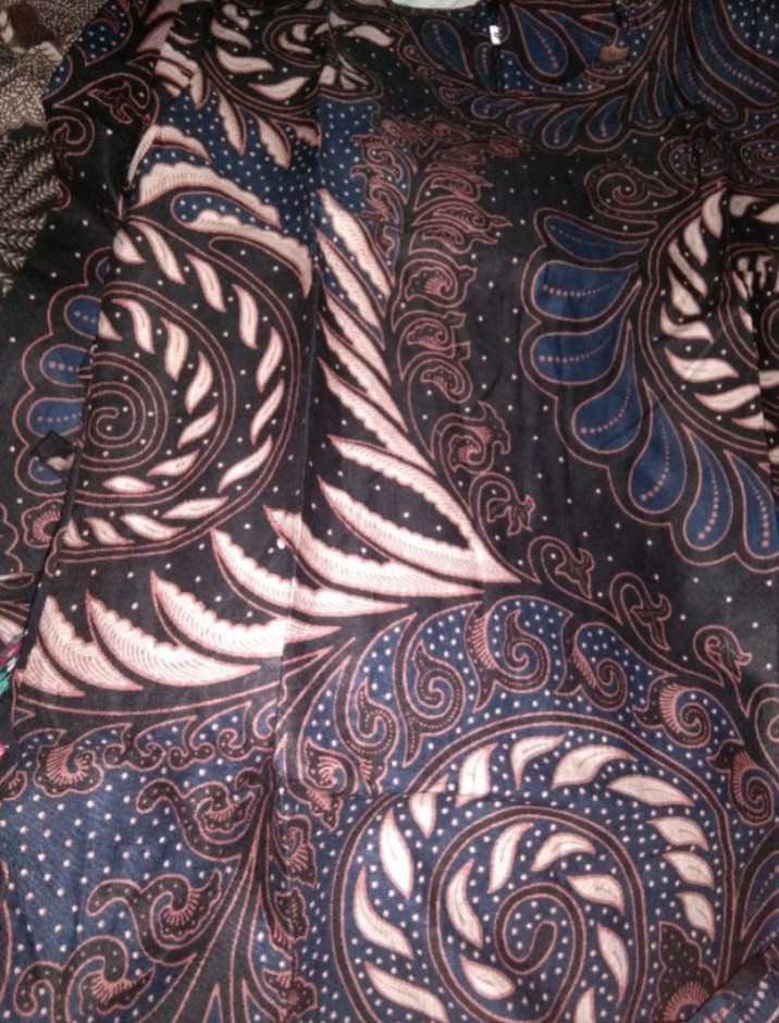 Baju Batik Couple Hem Blus Kameja Tunik Pria Wanita