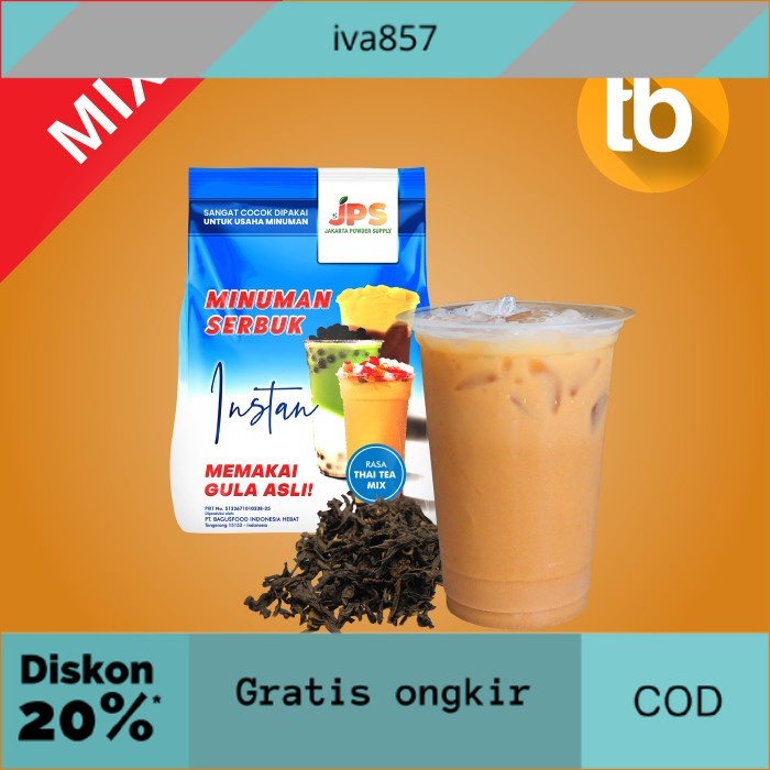 

PROMO JPS Thai Tea Mix (Bubuk Minuman Dan Makanan) 1kg GRATIS ONGKIR