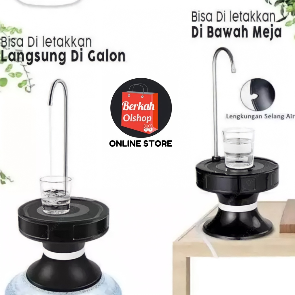 Berkah Oldshop 88 - SUNSONIC Pompa Galon Electric Tatakan Gelas Elektrik Water Pump CWP03