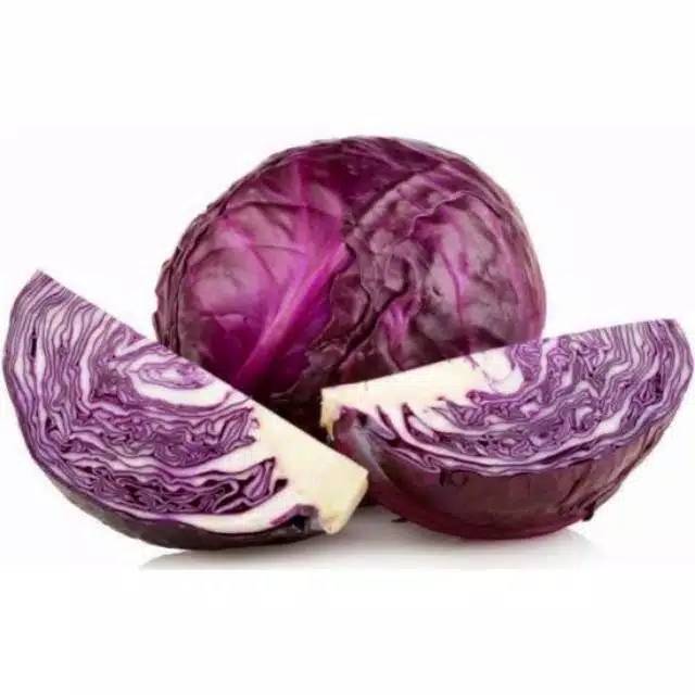 

Kol Merah / Kol Ungu / Kubis Merah / Kubis Ungu / Red Cabbage Fresh 500 gram