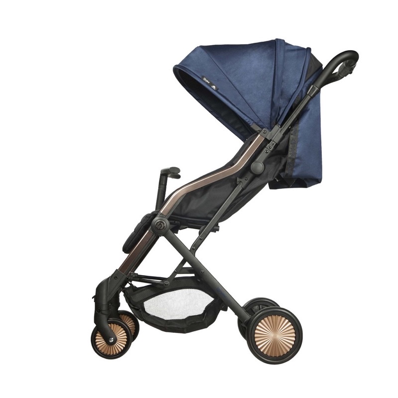 Hybrid Stacy Jewel Navy Rose Gold / Kereta Dorong Bayi / Stroller Hybrid