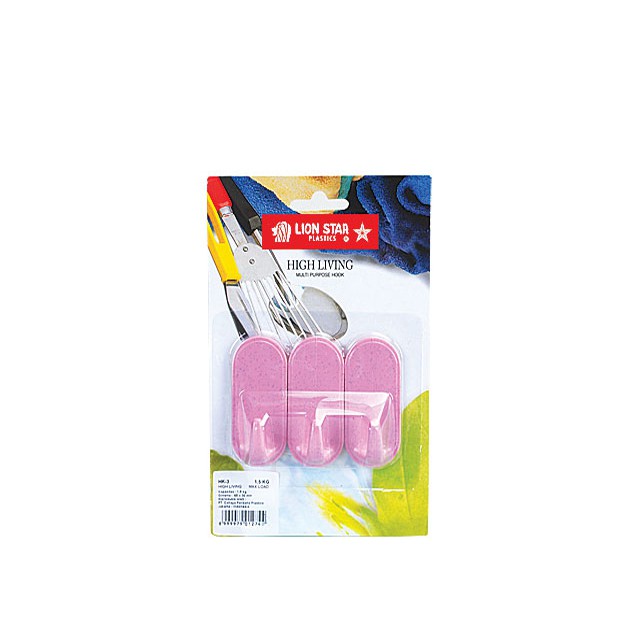 GANTUNGAN DINDING TEMPEL HANGER HOOK (ISI 3) HK3 LION STAR HK-3