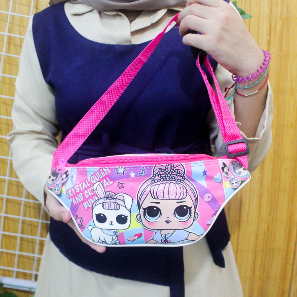 Waistbag Anak Printing Perempuan Lucu Waistbag Anak Laki Laki Tas Slempang Anak Korea Waistbag Anak Murah