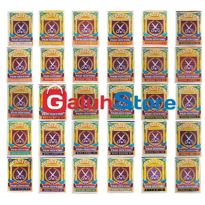 Padi Gunting Wantex Pewarna Pakaian - Hitam