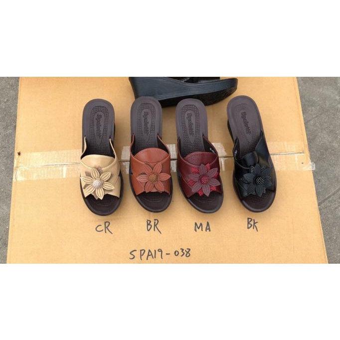 Sendal Wedges Spaletti SPA-038 DISKON