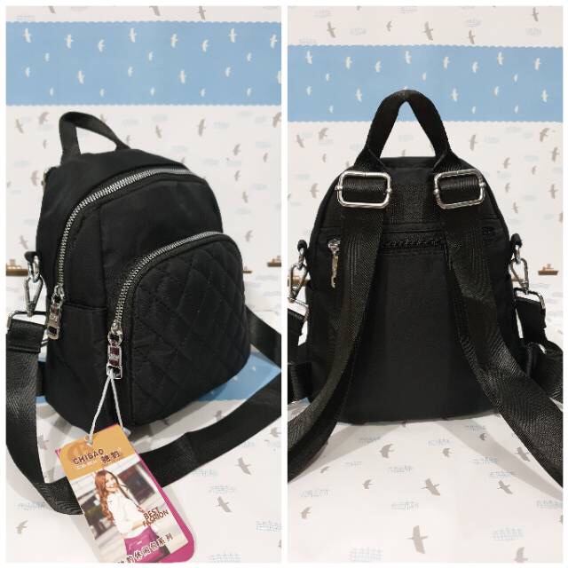 LUCKYMALL Tas Wanita Import Jinjing Dan Selempang CHIBAO Mini CB2030 2030 Bordir Bahan Parasut Kualitas Super