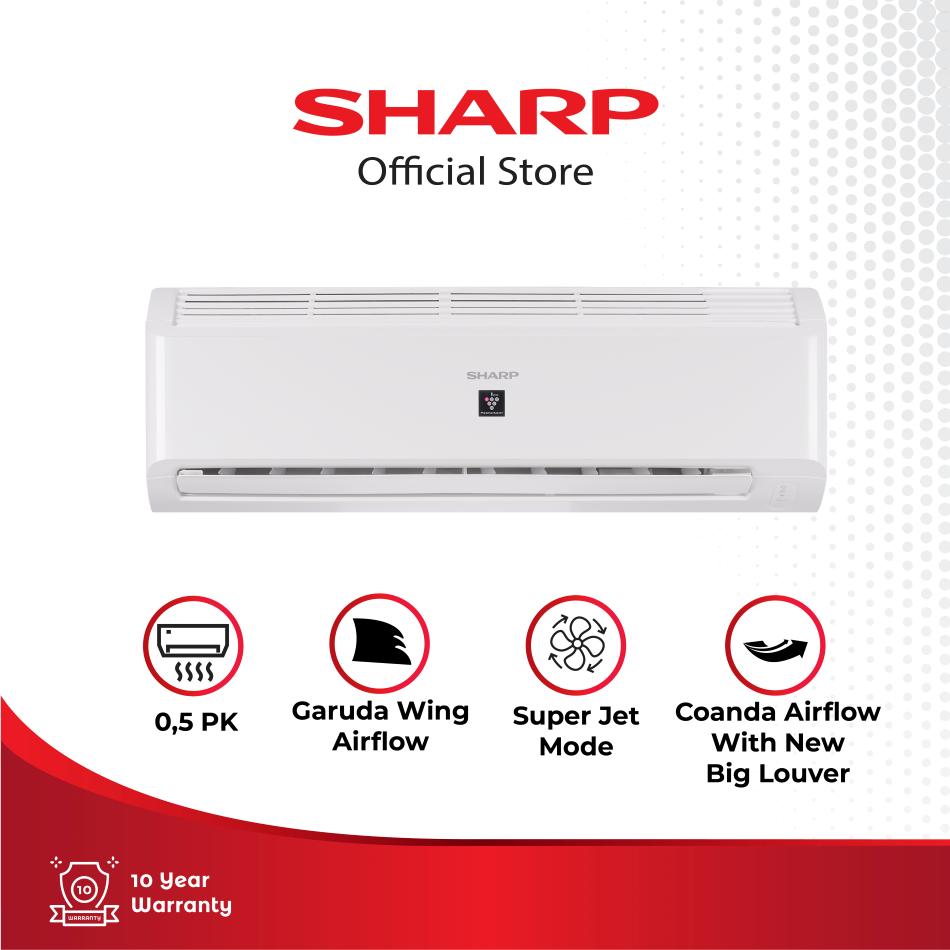 Sharp AC with Plasmacluster BMY Series 0,5 PK: AH-AP5BMY SHARP OFFICIAL SHOP