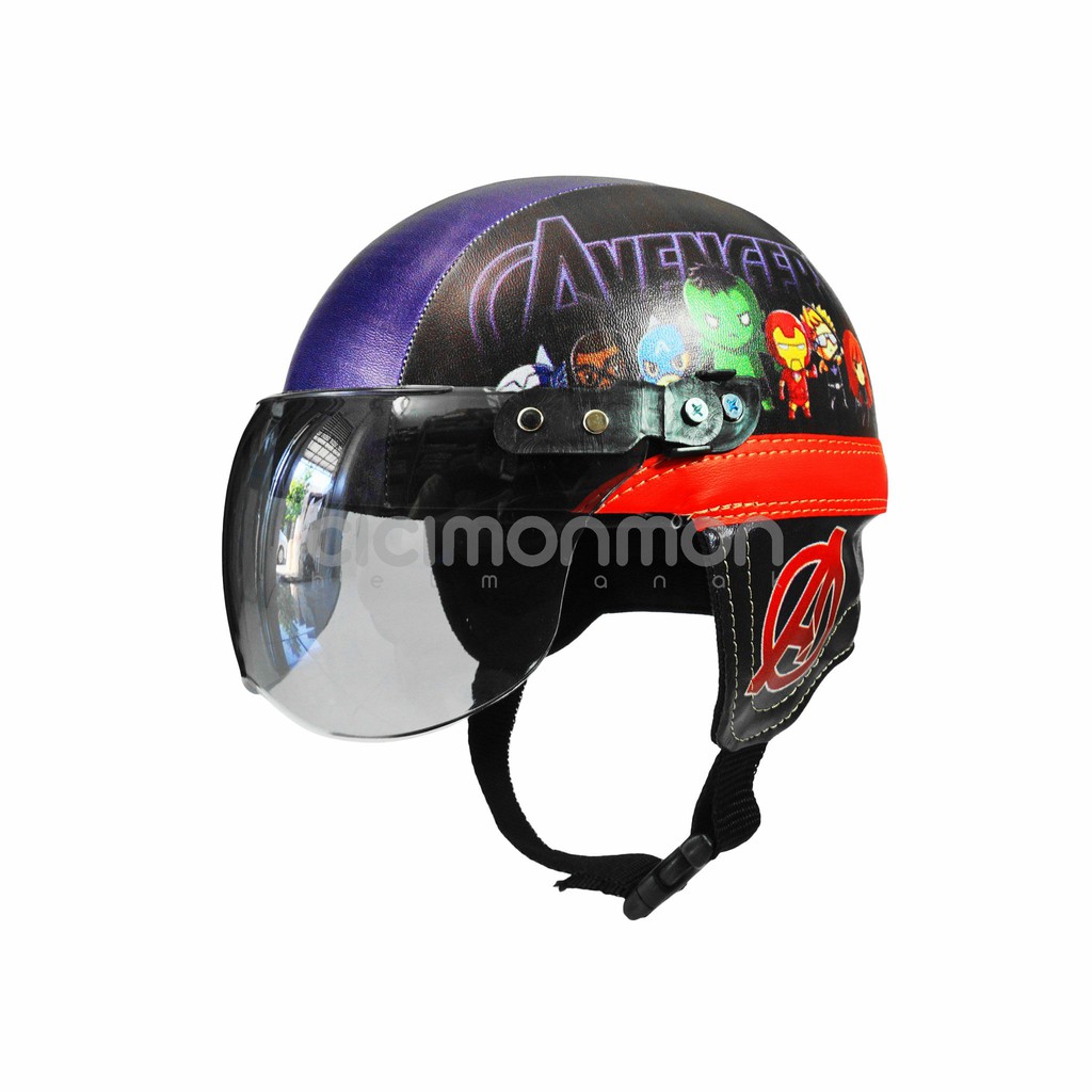 SUPER Helm Anak Balita Retro Avenger