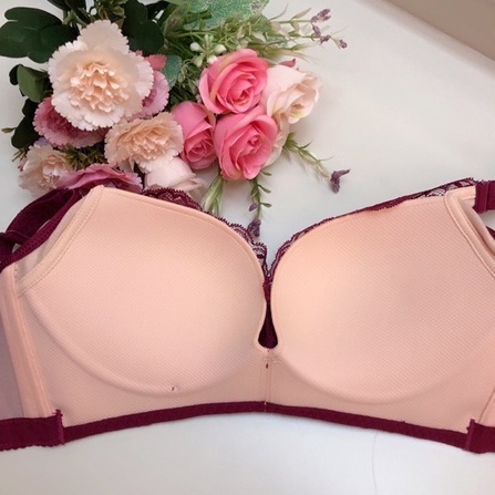 BRA SEAMLESS RENDA (K-T25) TANPA KAWAT BUSA PUSH UP RENDA PREMIUM PAKAIAN DALAM IMPORT