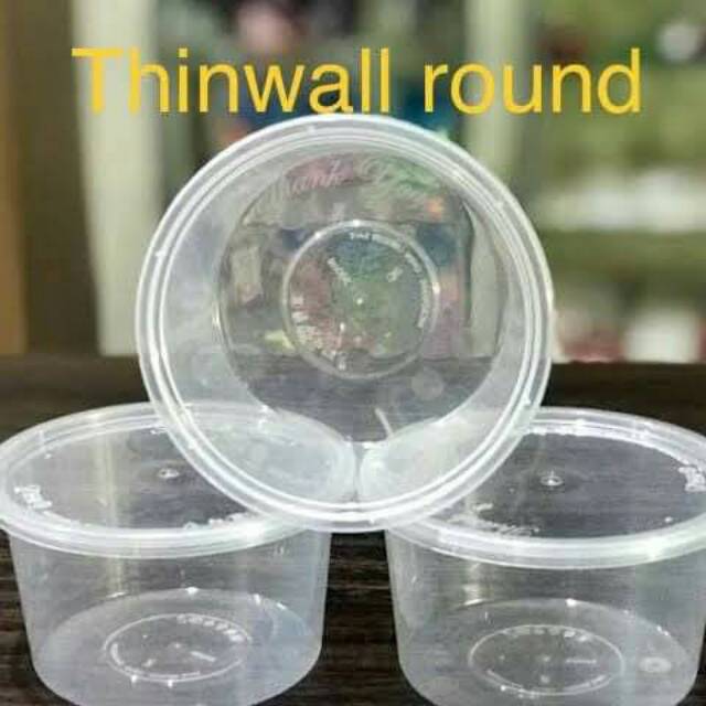 Twinwall bowl 450ml/mangkok plastik
