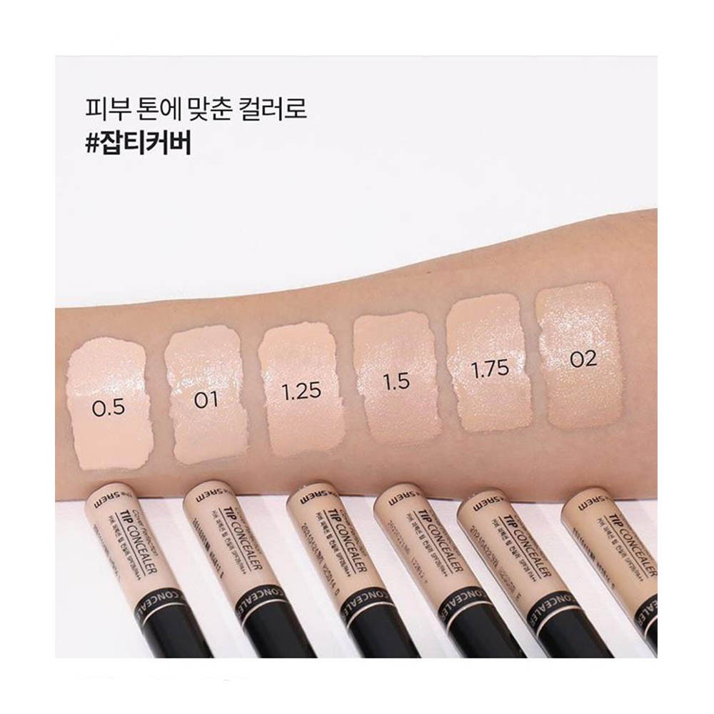 THE SAEM - Cover Perfection Tip Concealer SPF28 / PA ++ 6.5g