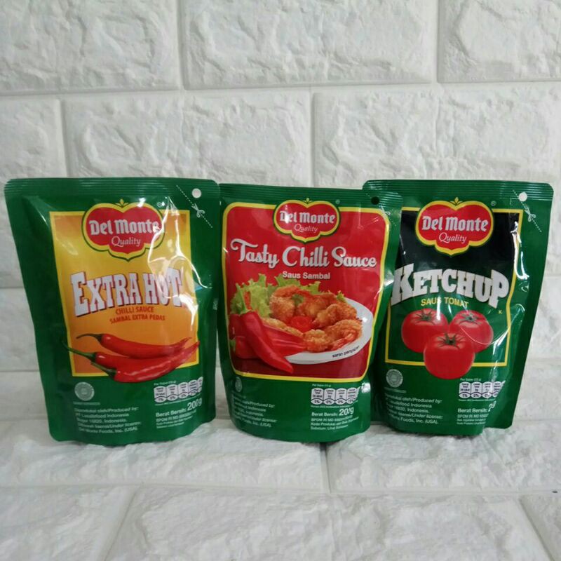 

Delmonte Sauce Kemasan Pouch 200gr