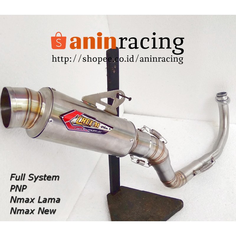 Creampie Knalpot Nmax Racing / Knalpot Nmax New / Knalpot Nmax Old / Knalpot Nmax Ngebas Suara Adem