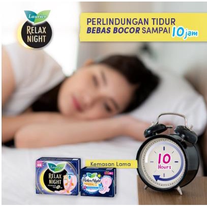 ^ KYRA ^ Laurier Pembalut Wanita Wing Non Wing Super Maxi Relax Night Active Day