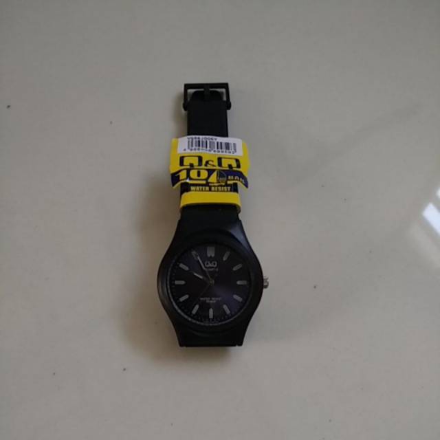 Jam tangan QnQ QQ Q&amp;Q VQ86 ORIGINAL UNISEX (variasi hitam)