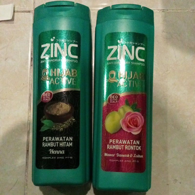ZINC SHAMPOO. SHAMPOO ZINC BESAR 340ml*