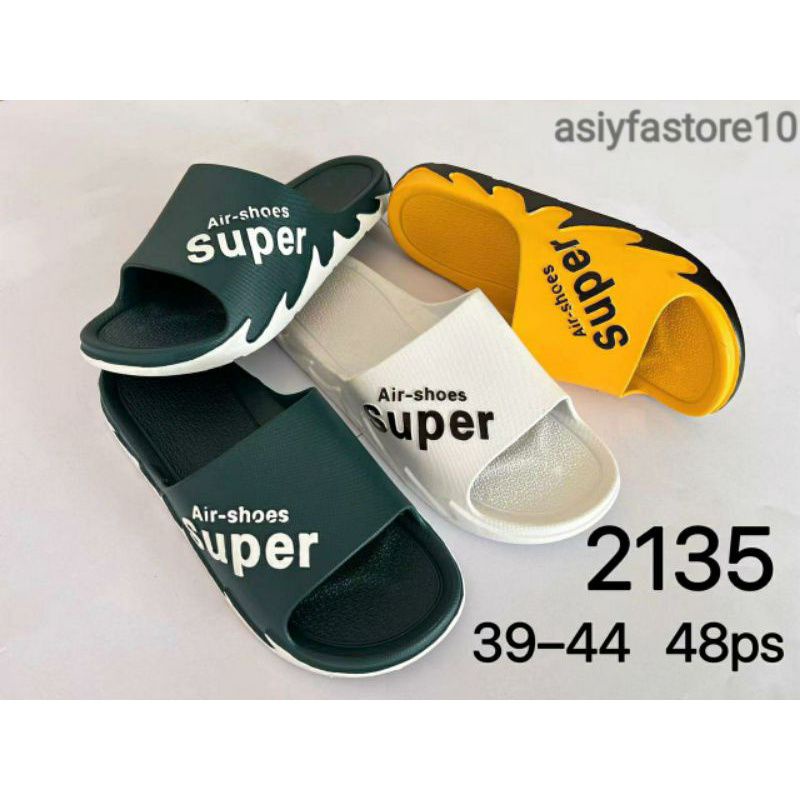 2135 Sandal Selop Pria Air Super Fashion Sport Comfort Import