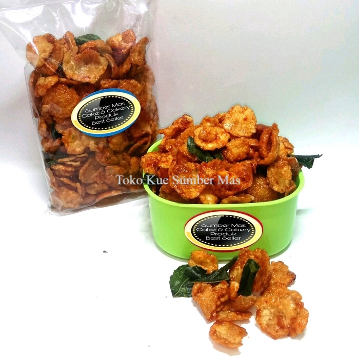 EMPING MELINJO 250 GR DENGAN DAUN JERUK MPING THAILAND / KUE EMPING