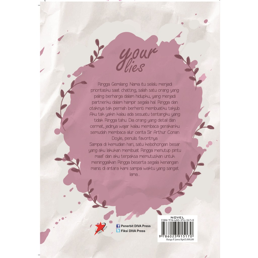 Buku Your Lies - Rara Rachel - DIVA Press